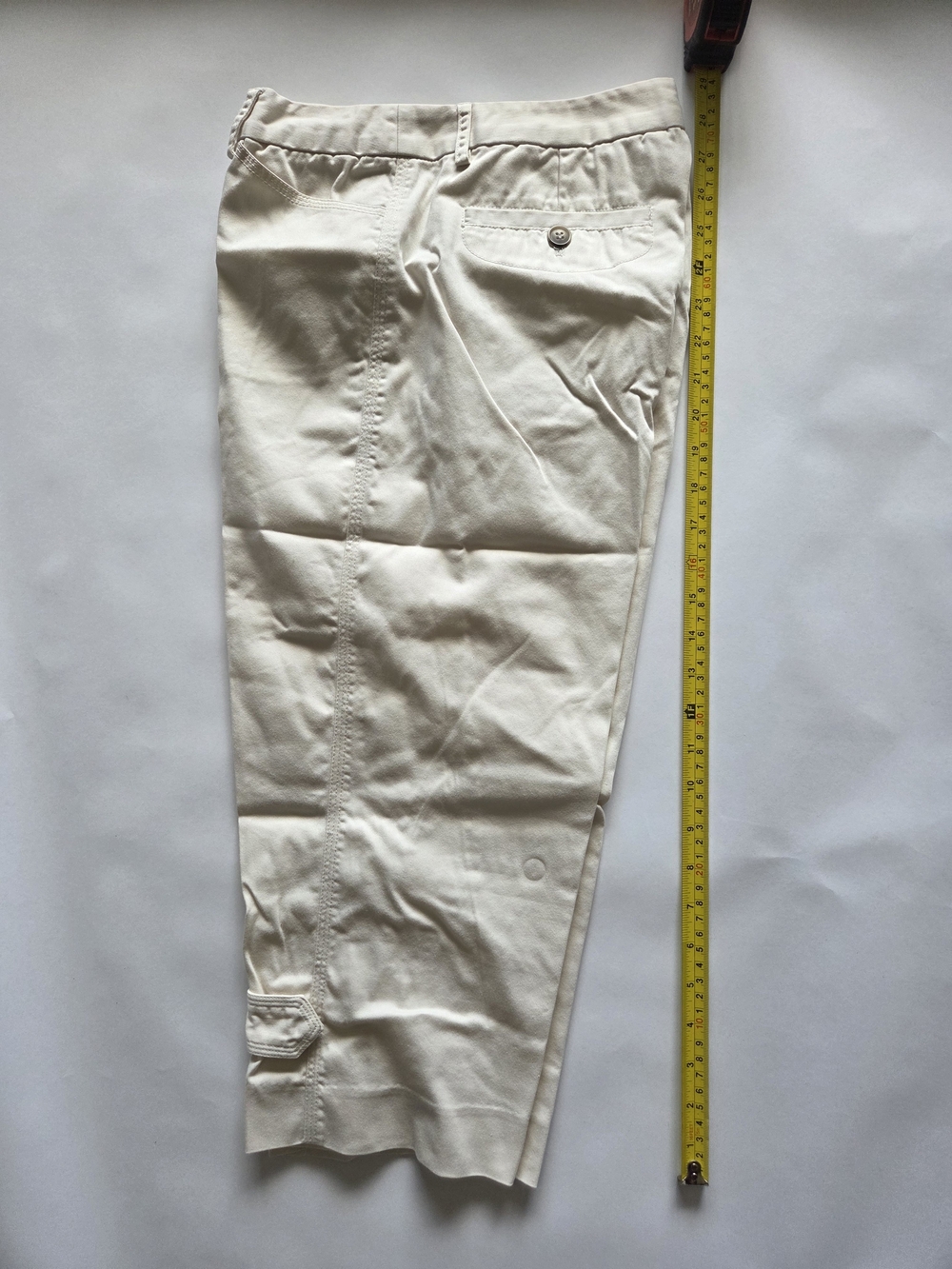 SPANNER Women's Cream Crop Pants